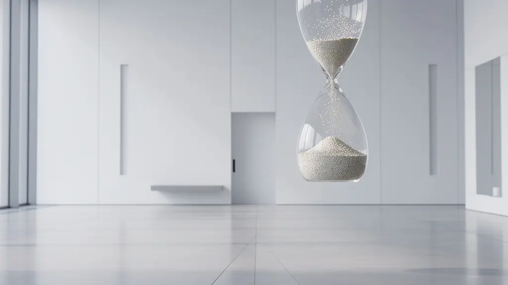 Représentation visuelle du calcul du point mort immobilier avec ligne temporelle