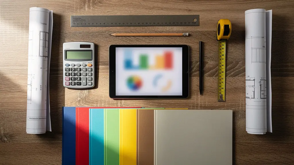 Documents administratifs et audit énergétique pour dossier MaPrimeRénov' organisés sur bureau