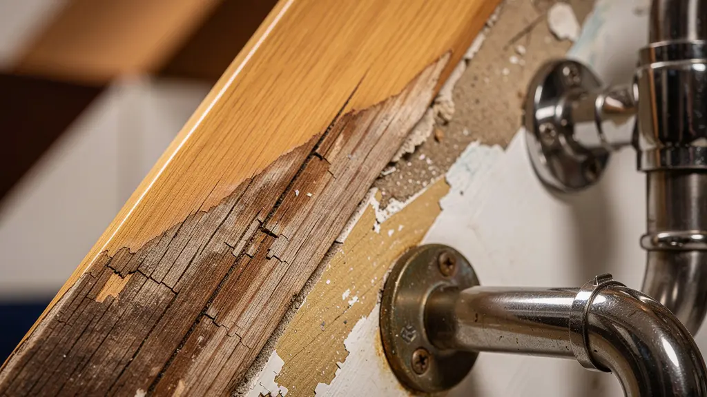 Détail macro d'éléments architecturaux montrant la complexité d'évaluation d'un bien