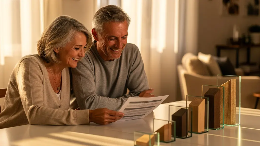 Visualisation de la constitution progressive du patrimoine net